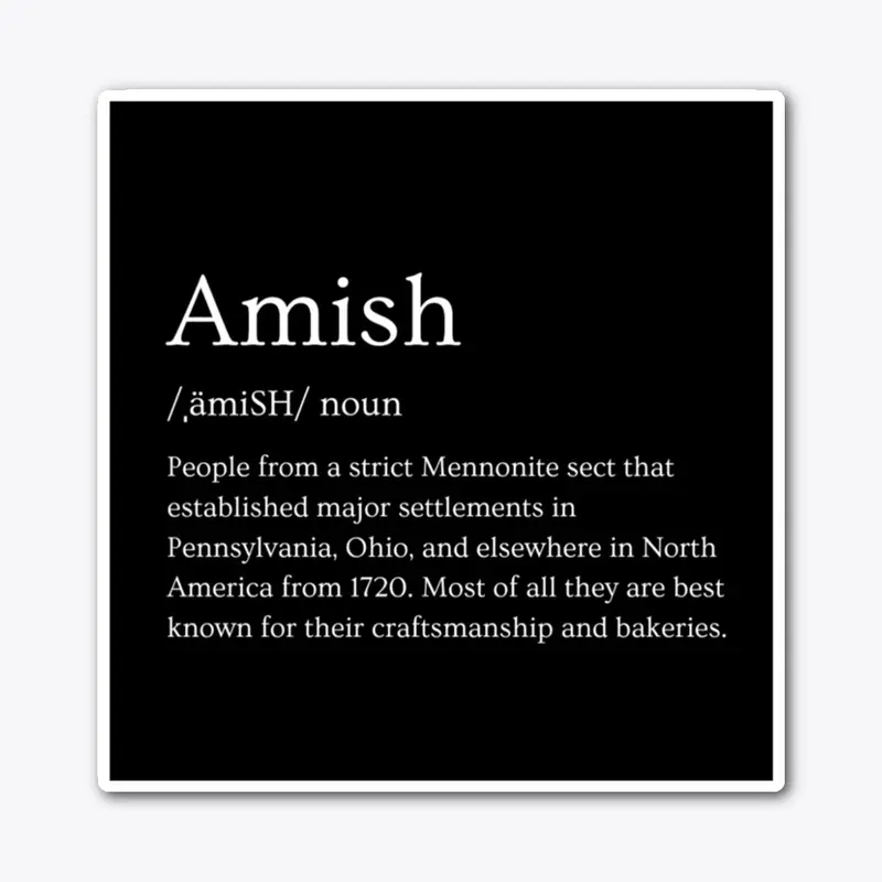 Amish definition 